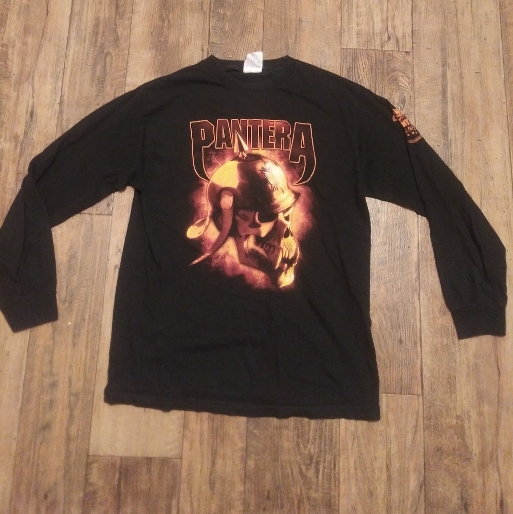 RARE Vintage Pantera band heavy metal shirt Dime bag Darrell thrash long sleeve - Picture 1 of 5